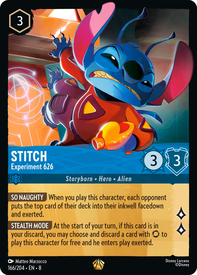Stitch - Experiment 626