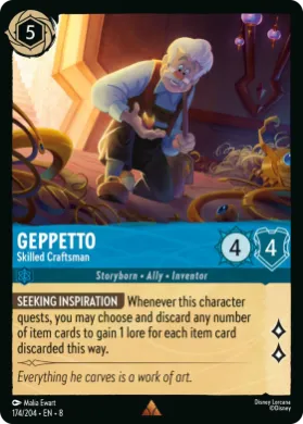 Geppetto (8JAF 174) Reign of Jafar