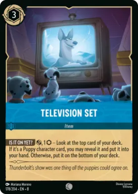 Television Set (8JAF 178) Reign of Jafar