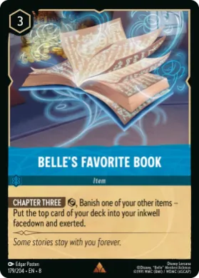 Belle's Favorite Book (8JAF 179) Reign of Jafar