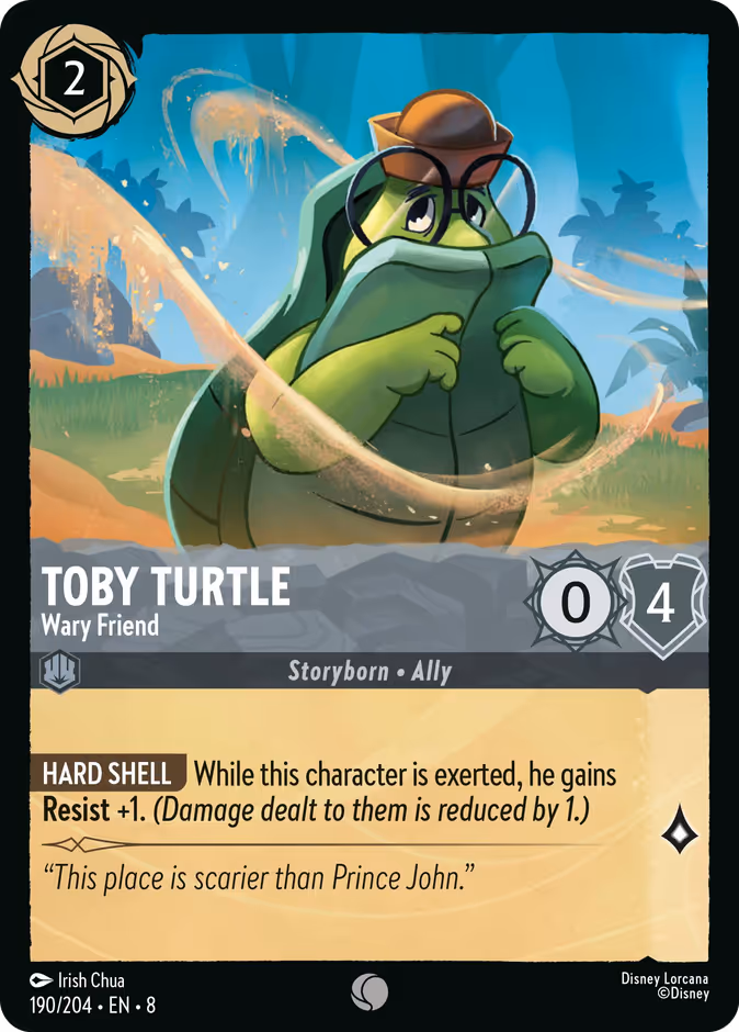 Toby Turtle - Wary Friend 190/204