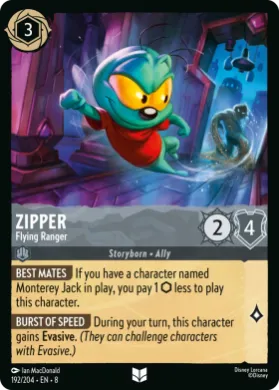 Zipper (8JAF 192) Reign of Jafar