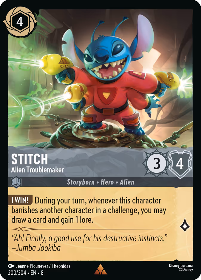 Stitch - Alien Troublemaker 200/204