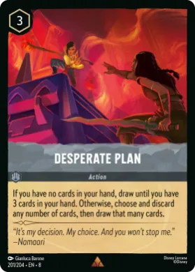 Desperate Plan (8JAF 201) Reign of Jafar