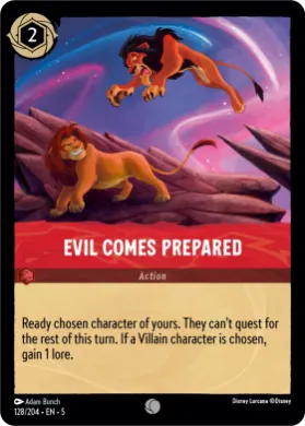 Evil Comes Prepared (5SSK 128) Shimmering Skies