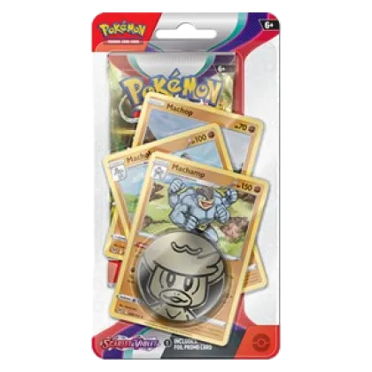 Scarlet & Violet: Machamp Premium Checklane Blister