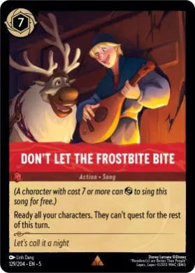 Don't Let the Frostbite Bite (5SSK 129) Shimmering Skies