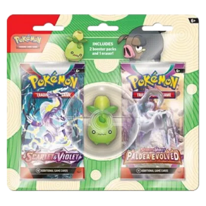 Back to School 2023 Smoliv Eraser 2-Pack Blister