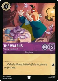 The Walrus (6AZS 46) Azurite Sea