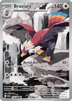 Braviary (BLK 155) Black Bolt