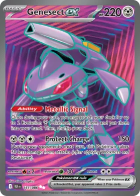 Genesect ex (BLK 161) Black Bolt