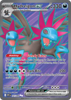 Hydreigon ex (WHT 161) White Flare