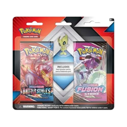 Celebi Collector's Pin 2-Pack Blister