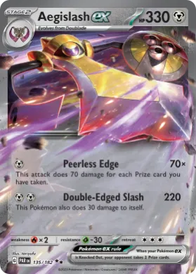 Aegislash ex (PAR 135) Paradox Rift
