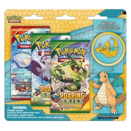 Dragonite Collector's Pin 3-Pack Blister