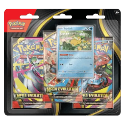 Mega Evolution: Psyduck 3-Pack Blister