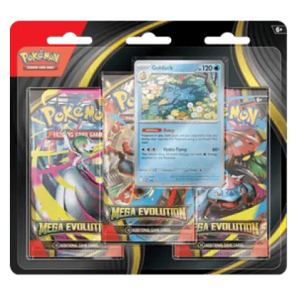 Mega Evolution: Golduck 3-Pack Blister