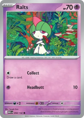 Ralts (MEG 58) Mega Evolution