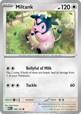 Miltank (MEG 106) Mega Evolution