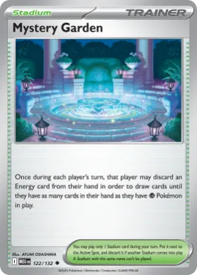 Mystery Garden (MEG 122) Mega Evolution