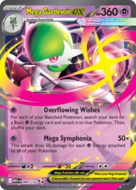 Mega Gardevoir ex (MEG 60) Mega Evolution