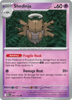 Shedinja (MEG 61) Mega Evolution