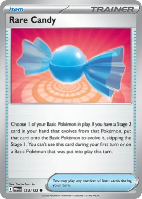 Rare Candy (MEG 125) Mega Evolution