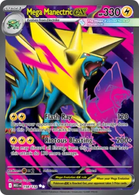 Mega Manectric ex (MEG 158) Mega Evolution