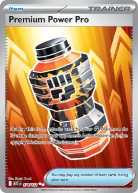 Premium Power Pro (MEG 174) Mega Evolution