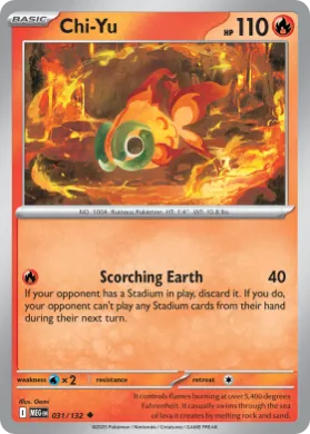 Chi-Yu (MEG 31) Mega Evolution
