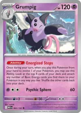 Grumpig (MEG 63) Mega Evolution
