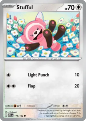 Stufful (MEG 111) Mega Evolution