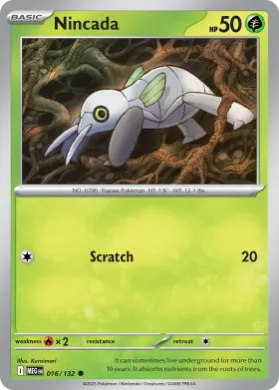 Nincada (MEG 16) Mega Evolution