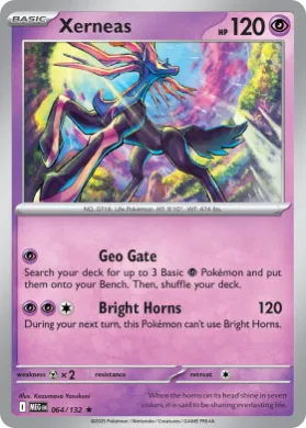 Xerneas (MEG 64) Mega Evolution