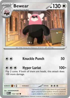 Bewear (MEG 112) Mega Evolution