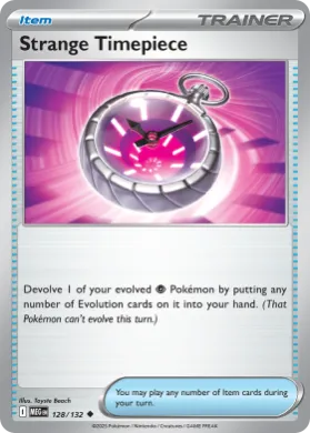 Strange Timepiece (MEG 128) Mega Evolution