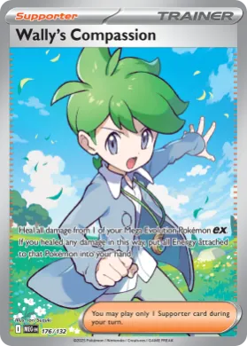 Wally's Compassion (MEG 176) Mega Evolution
