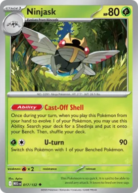 Ninjask (MEG 17) Mega Evolution