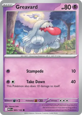Greavard (MEG 65) Mega Evolution