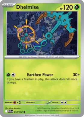 Dhelmise (MEG 18) Mega Evolution