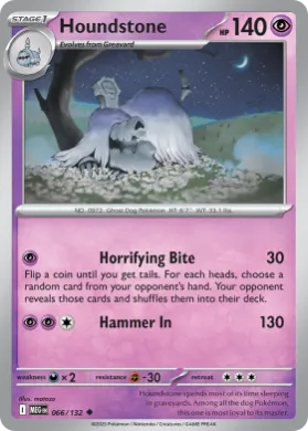 Houndstone (MEG 66) Mega Evolution