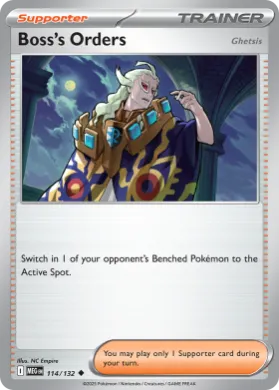 Boss's Orders (MEG 114) Mega Evolution