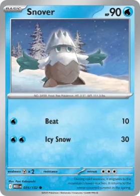Snover (MEG 35) Mega Evolution