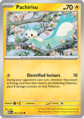 Pachirisu (MEG 51) Mega Evolution