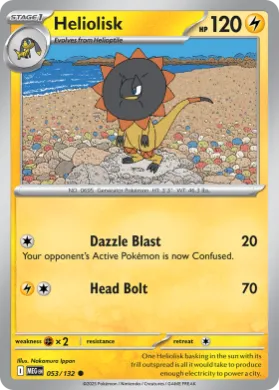 Heliolisk (MEG 53) Mega Evolution
