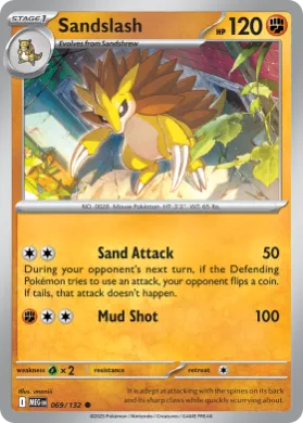 Sandslash (MEG 69) Mega Evolution