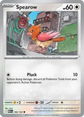 Spearow (MEG 102) Mega Evolution