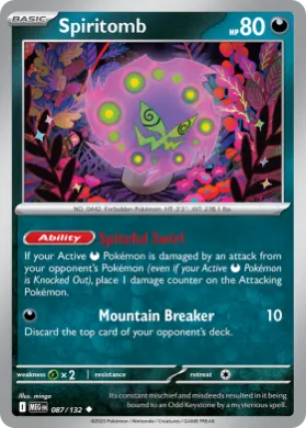 Spiritomb (MEG 87) Mega Evolution