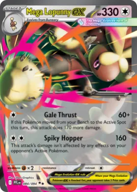 Mega Lopunny ex (PFL 84) Phantasmal Flames