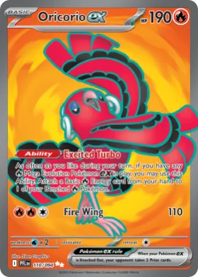 Oricorio ex (PFL 110) Phantasmal Flames